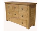 Laya oak dresser 7 drawer