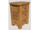 Laya oak bedside