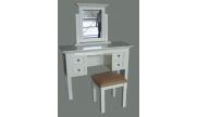 HAMILTON BEDROOM SET PINE WHITE PAINTED